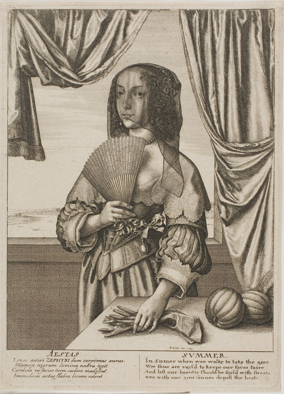 Lato autorstwa Wenceslaus Hollar