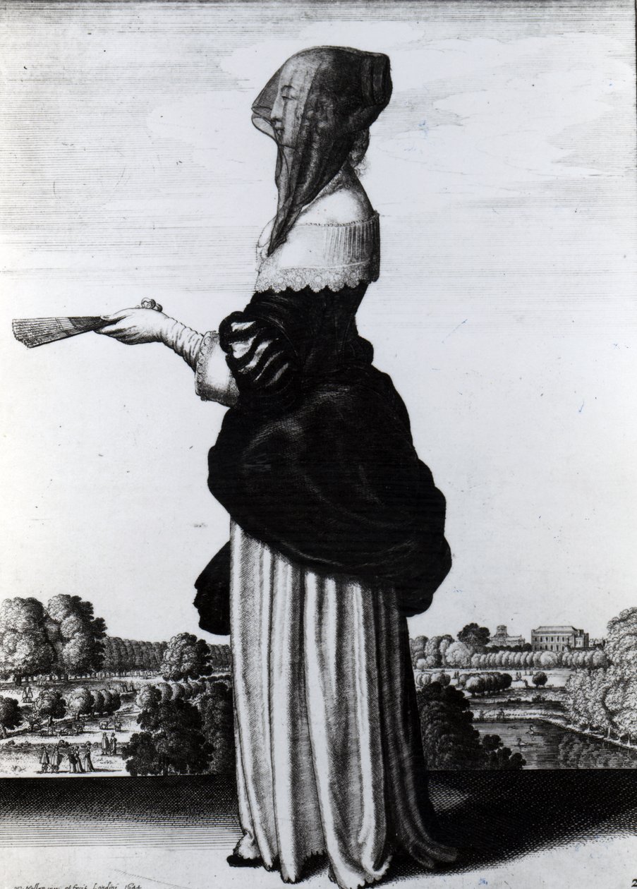 Lato, 1644 autorstwa Wenceslaus Hollar