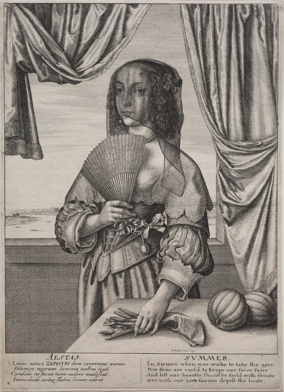Cztery pory roku: lato autorstwa Wenceslaus Hollar