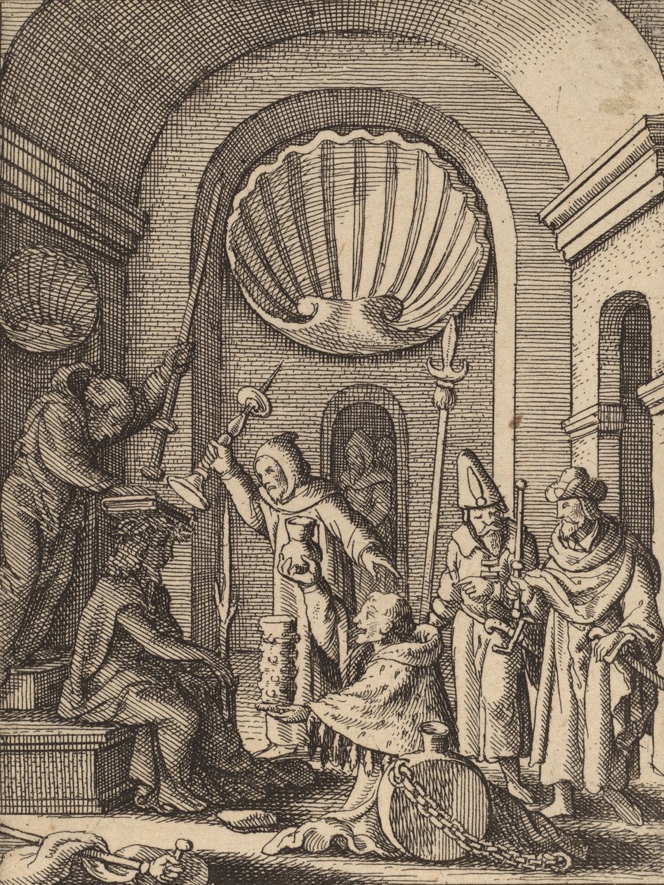 Szyderczy. autorstwa Wenceslaus Hollar