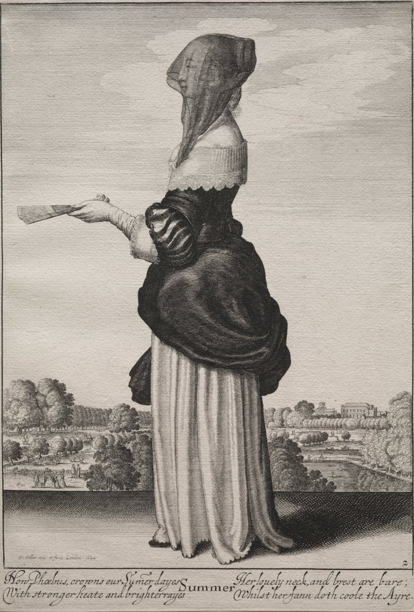 Pory roku: lato autorstwa Wenceslaus Hollar
