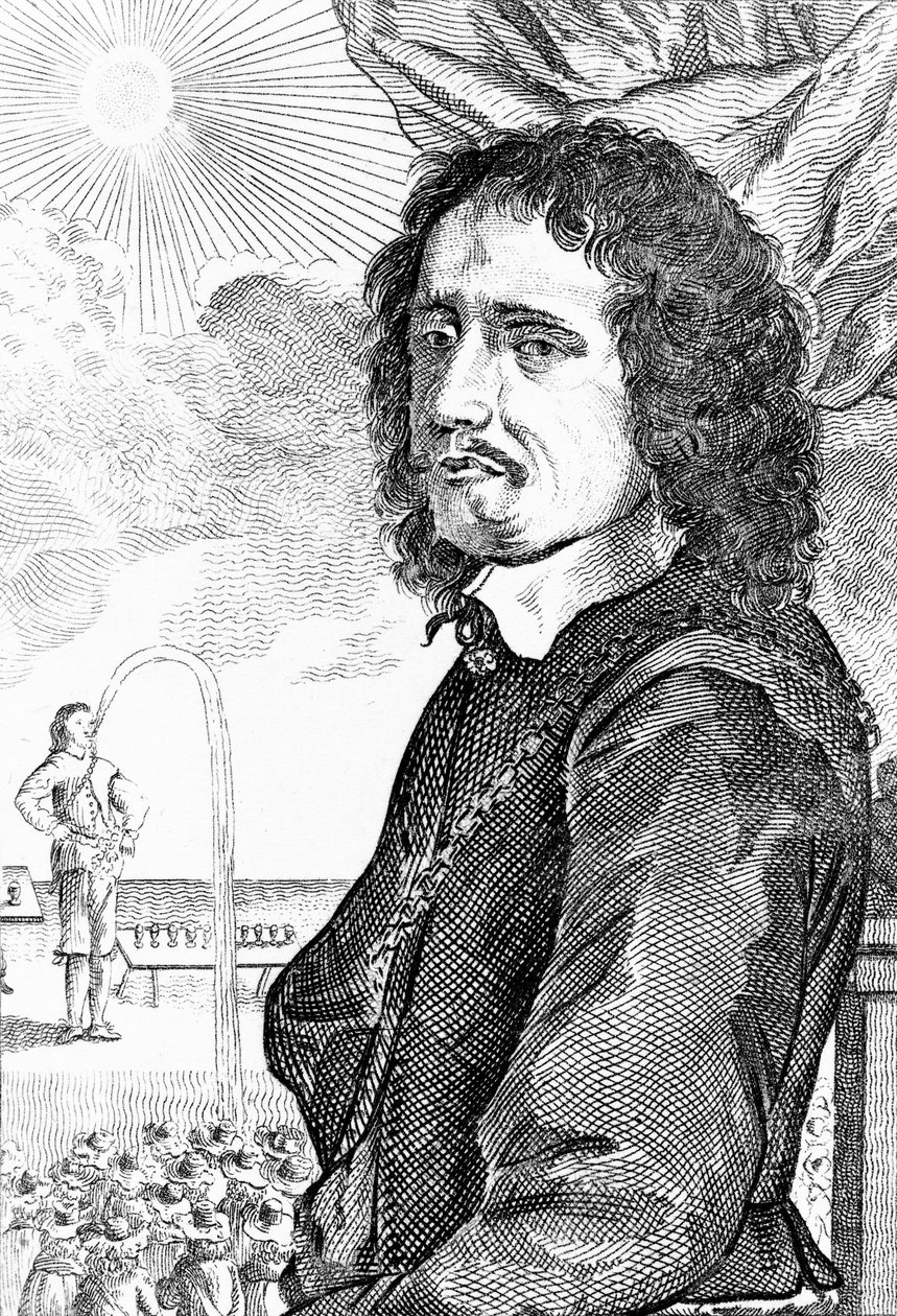 Spluwaczka, Blaise de Manfre autorstwa Wenceslaus Hollar