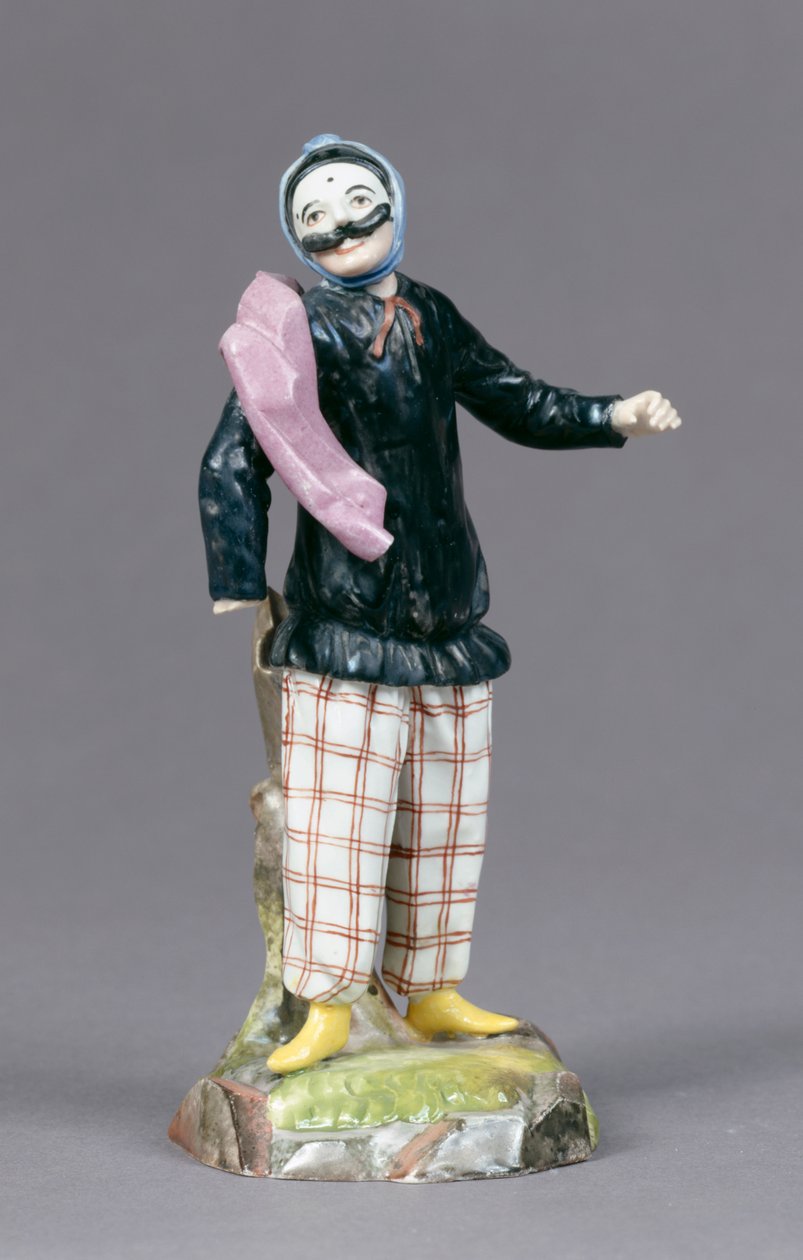 Harlequin z podstawką, z grupy "Commedia dell