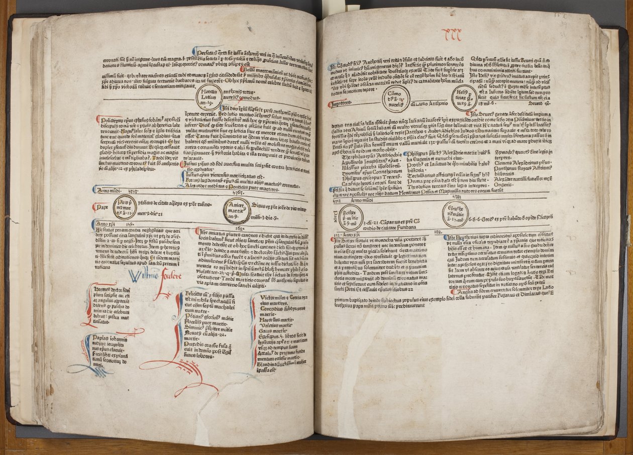 Fol 30 verso 31 recto autorstwa Werner Rolevinck