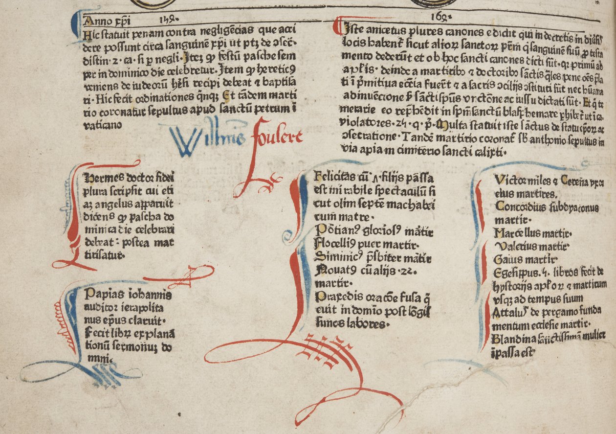 Fol 30 wersów, szczegóły autorstwa Werner Rolevinck