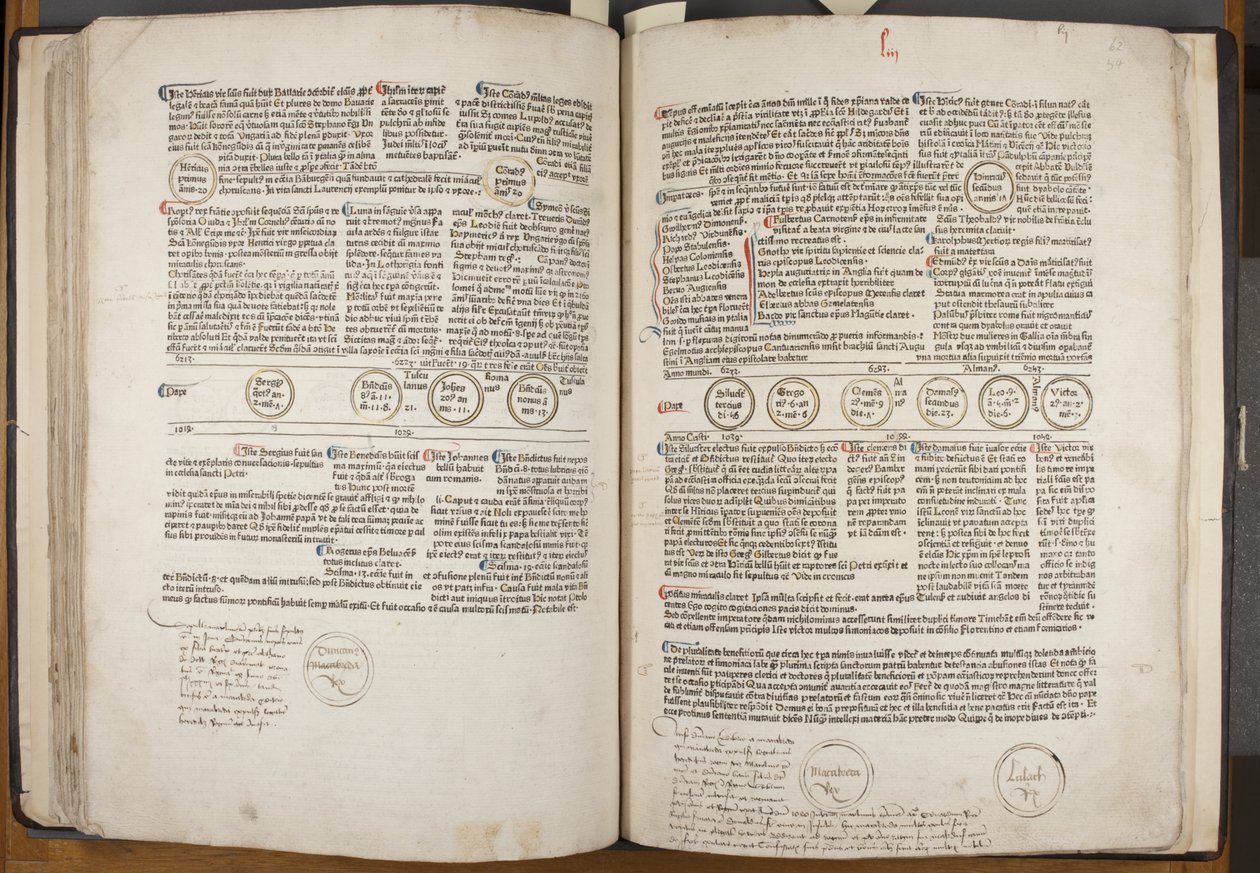 Fol 53 verso 54 verso autorstwa Werner Rolevinck