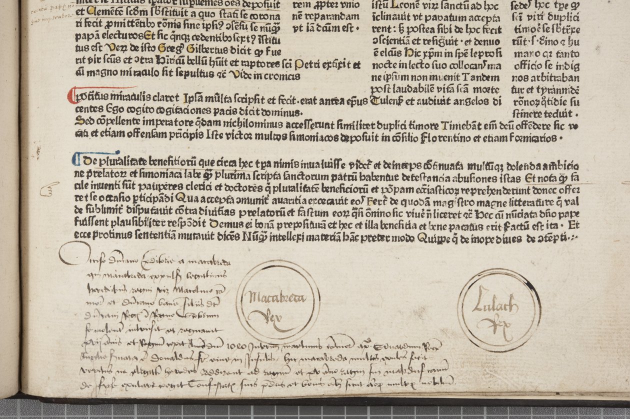Fol 54 recto, detal, Metadane autorstwa Werner Rolevinck