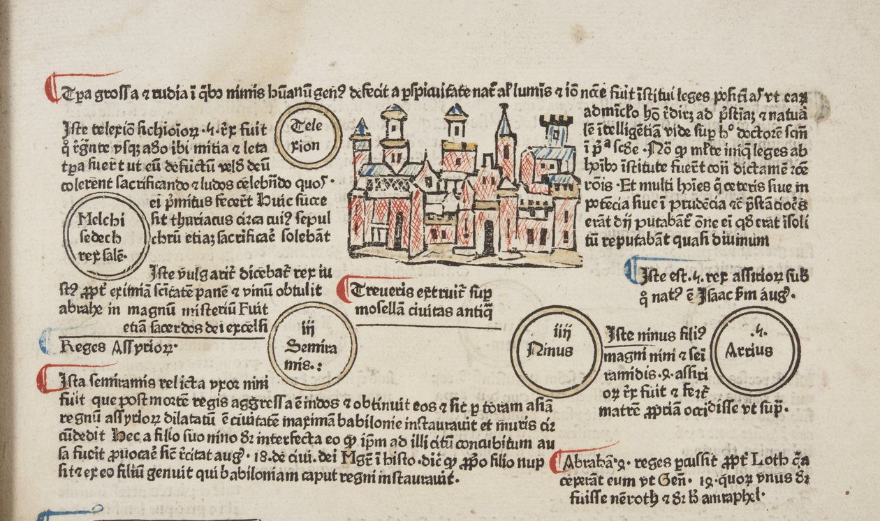 Fol 6 recto, detal, metadane autorstwa Werner Rolevinck
