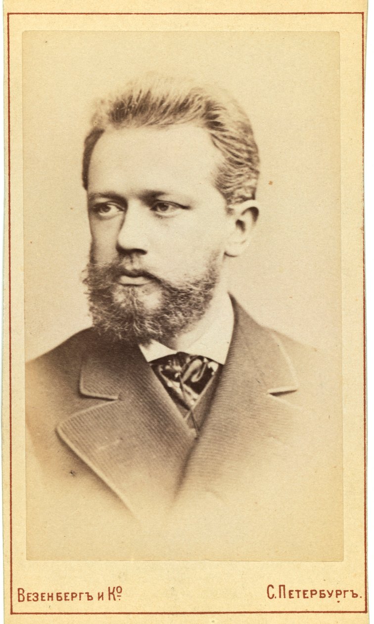 Piotr Czajkowski, rosyjski kompozytor, XIX wiek. autorstwa Wesenberg