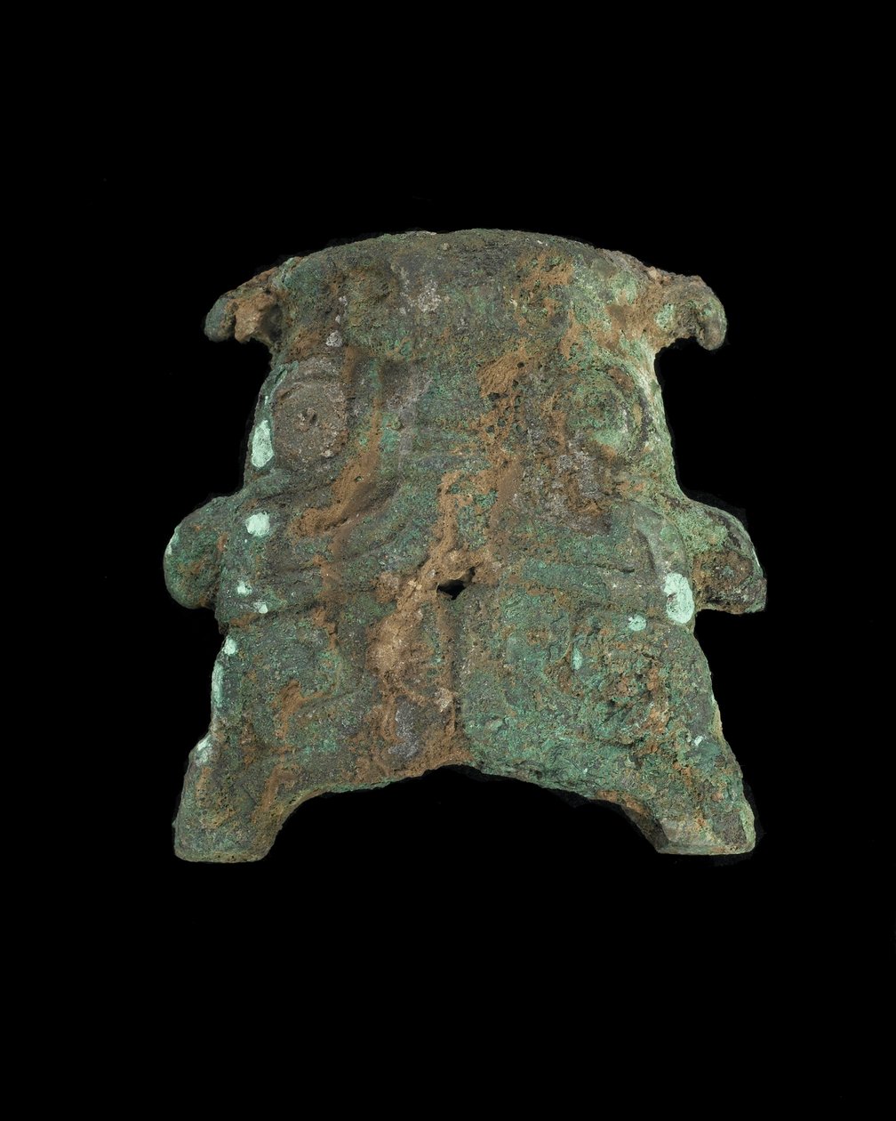 Ornament: groteskowa maska zwierzęca autorstwa Western Zhou Dynasty Chinese School