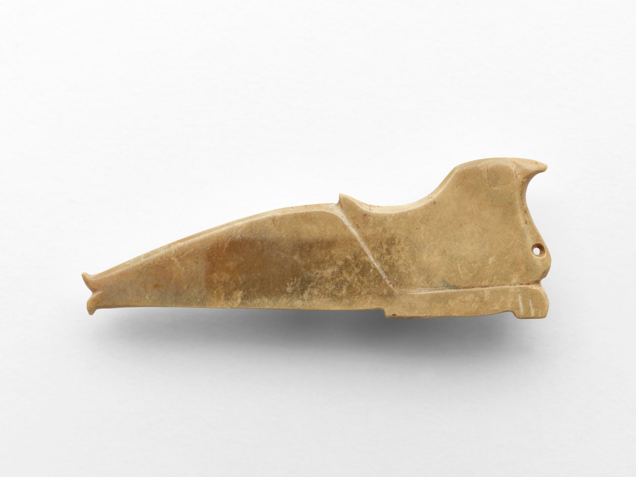 Wisiorek w formie ptaka, ok. 1050-ok. 950 p.n.e. (nefryt) autorstwa Western Zhou Dynasty Chinese School