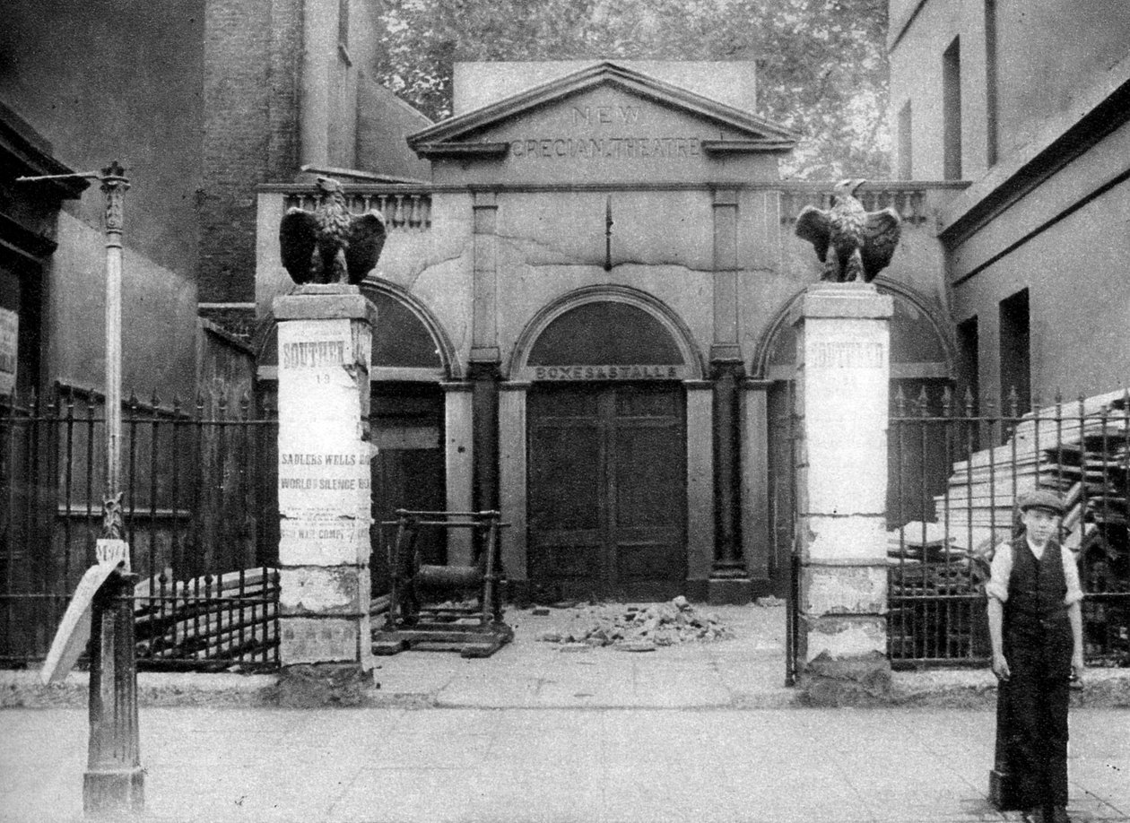 Teatr Grecian na granicy Hoxton, Londyn, 1926-1927. autorstwa Whiffin