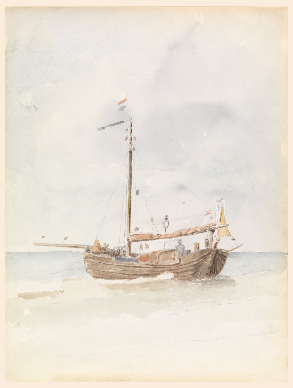 Holenderska barka, 20 sierpnia 1887 r. autorstwa Whitney Warren Jr.