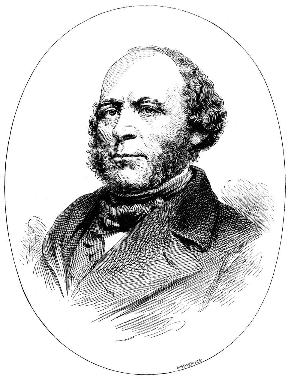 John Ericsson, urodzony w Szwecji amerykański inżynier i wynalazca, ok. 1880 r. autorstwa Whymper