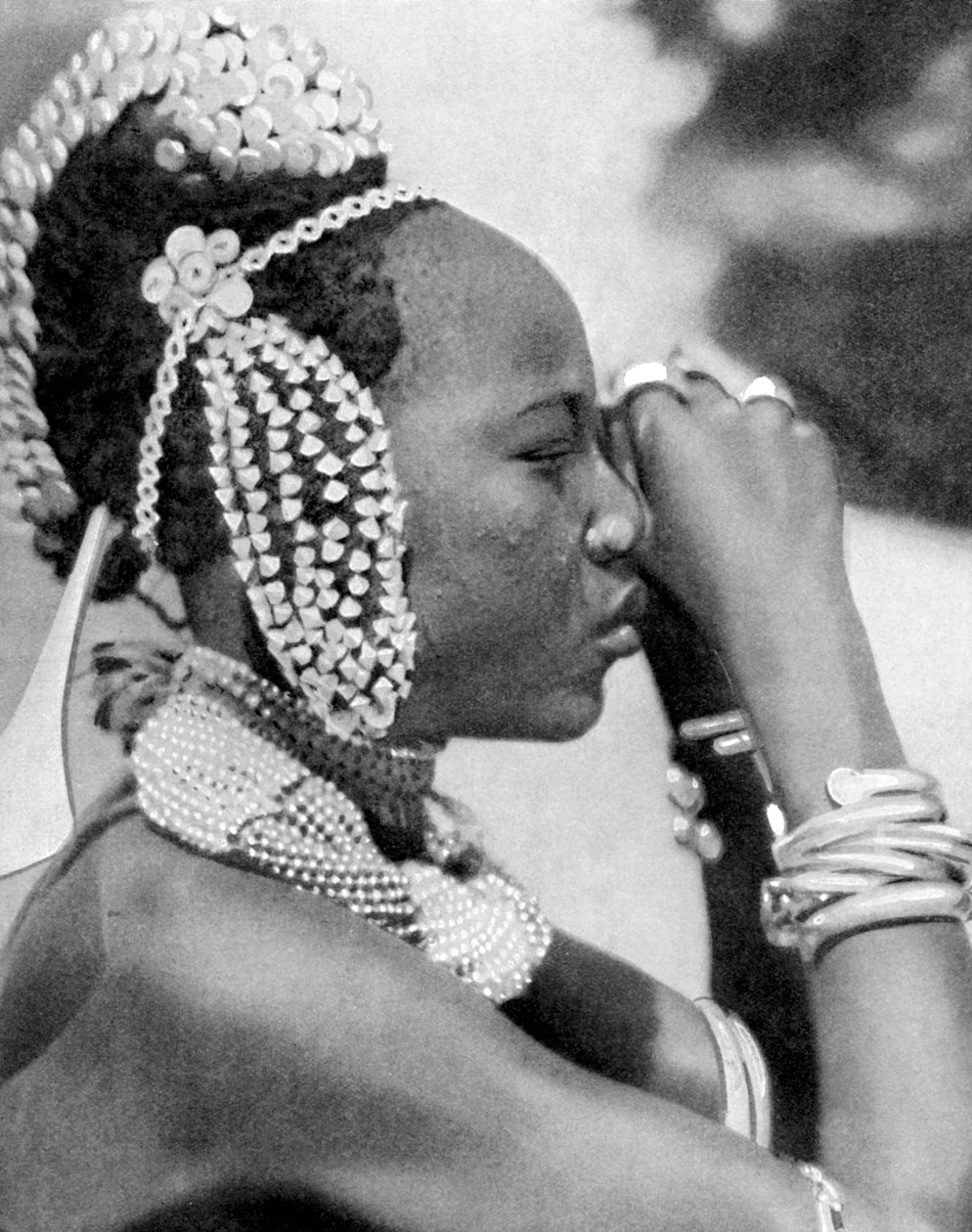 Nigeryjska dziewczyna, 1936 autorstwa Wide World Photos
