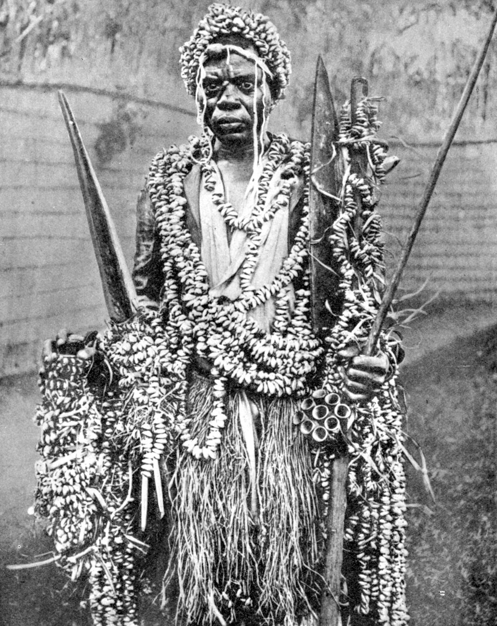 Szaman, Uganda, Afryka, 1936. autorstwa Wide World Photos