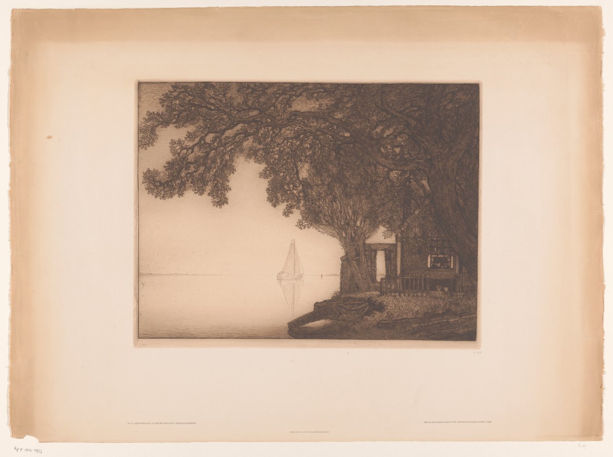 An der See (Holandia) (oryginalny tytuł na obiekcie) autorstwa Wijnand Otto Jan Nieuwenkamp