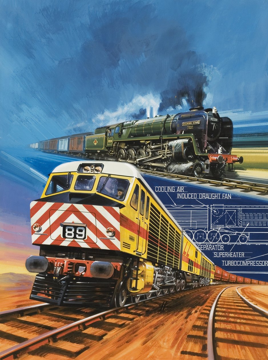 Nowe wyzwanie dla Steam autorstwa Wilf (20th century) Hardy