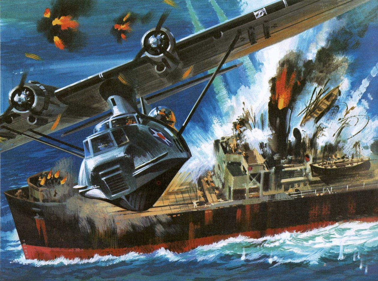 Skonsolidowany PBY Catalina autorstwa Wilf (20th century) Hardy
