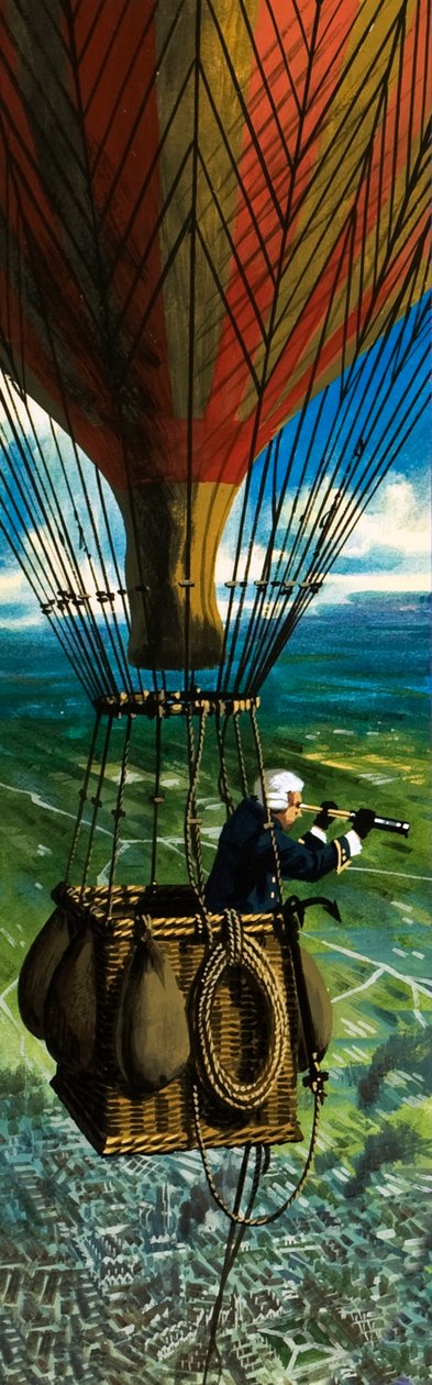 Pierwsza misja wojskowa z powietrza autorstwa Wilf (20th century) Hardy