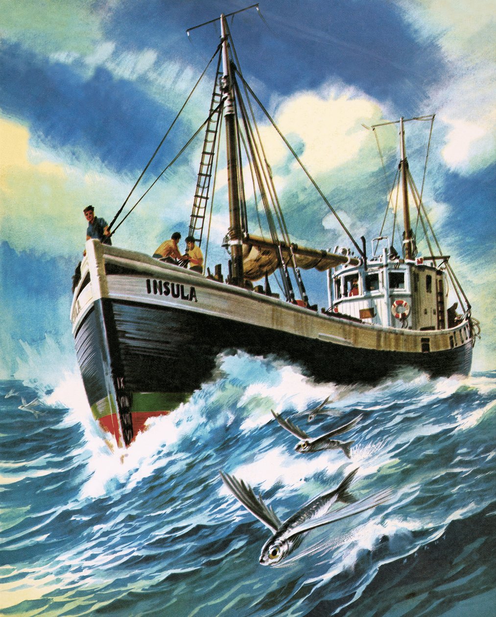 Podróż do hiszpańskiego Main autorstwa Wilf (20th century) Hardy