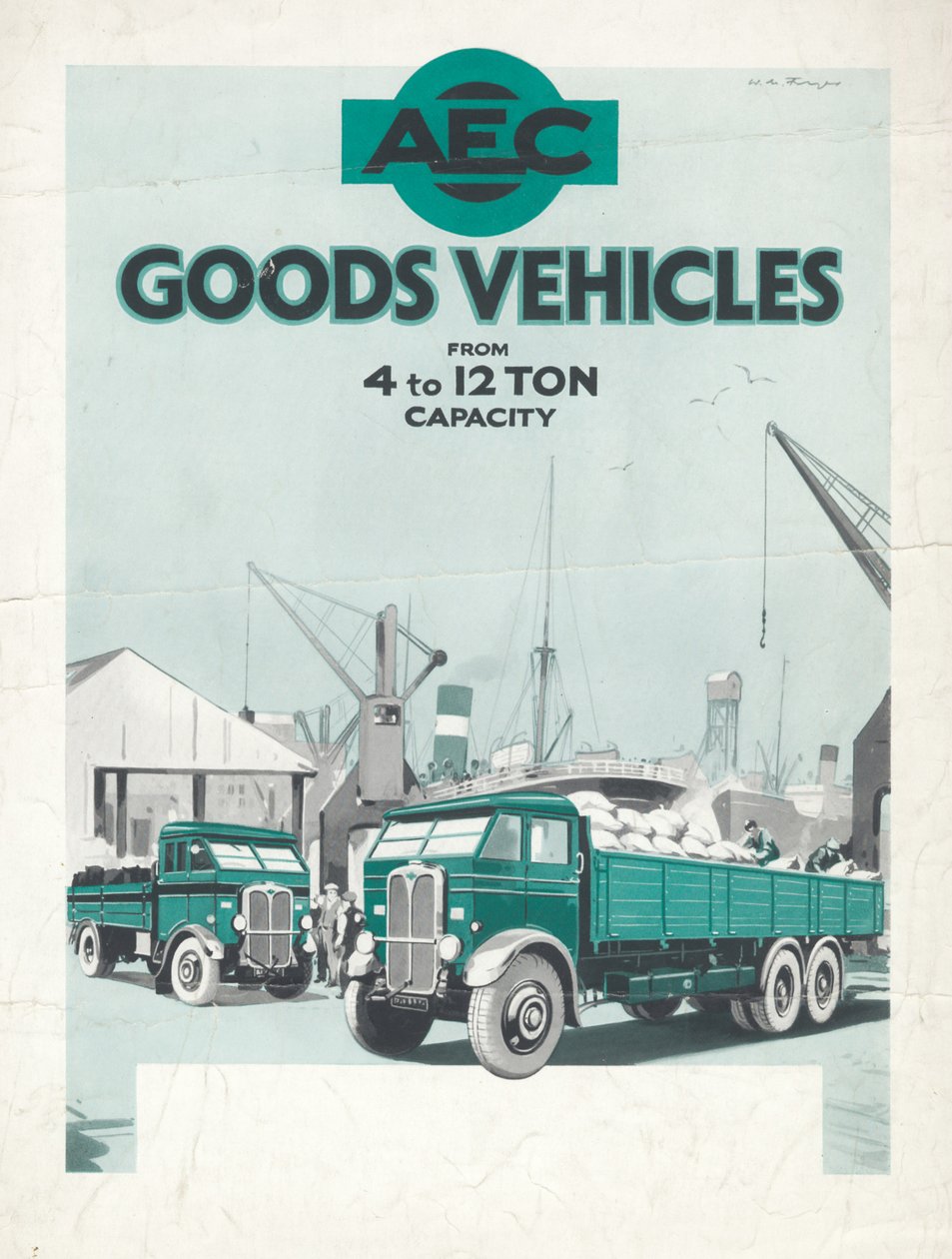Inżynieria motoryzacyjna AEC, lata 50. autorstwa Wilfred Fryer