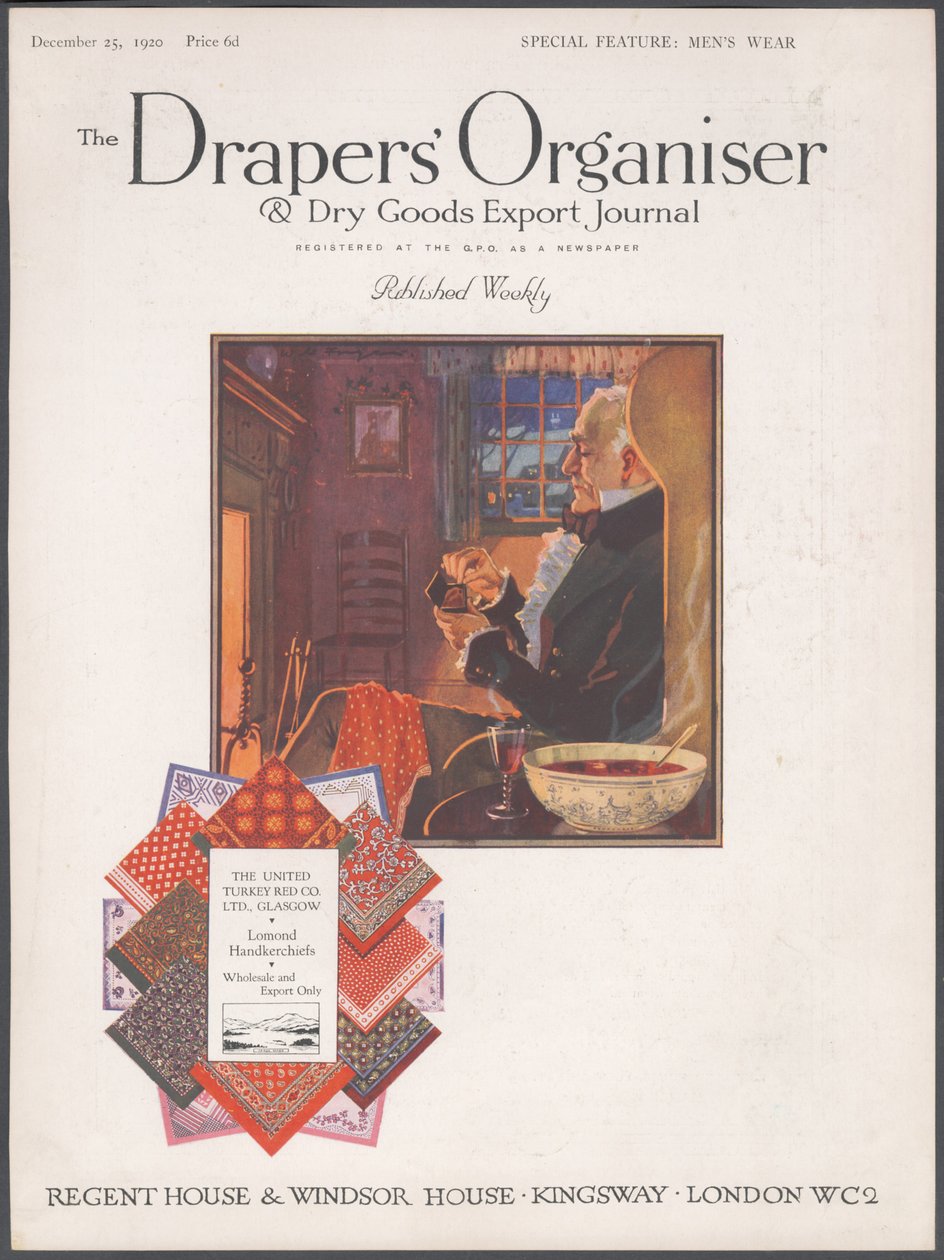 Magazyn Organizatora Drapera, 1920 autorstwa Wilfred Fryer