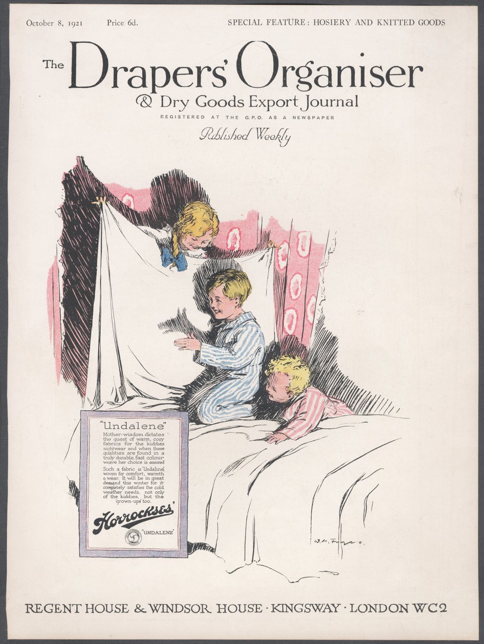 Magazyn Organizatora Drapera, 1921 autorstwa Wilfred Fryer