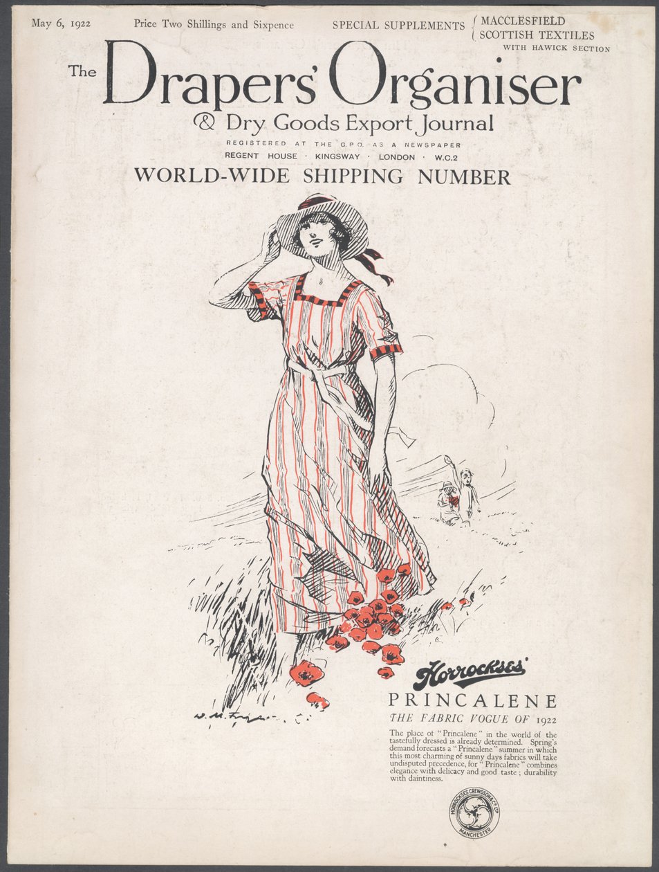 Magazyn Organizatora Drapera, 1922 autorstwa Wilfred Fryer