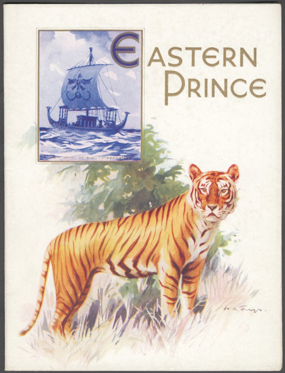 Eastern Prince Travel, ok. 1930 autorstwa Wilfred Fryer
