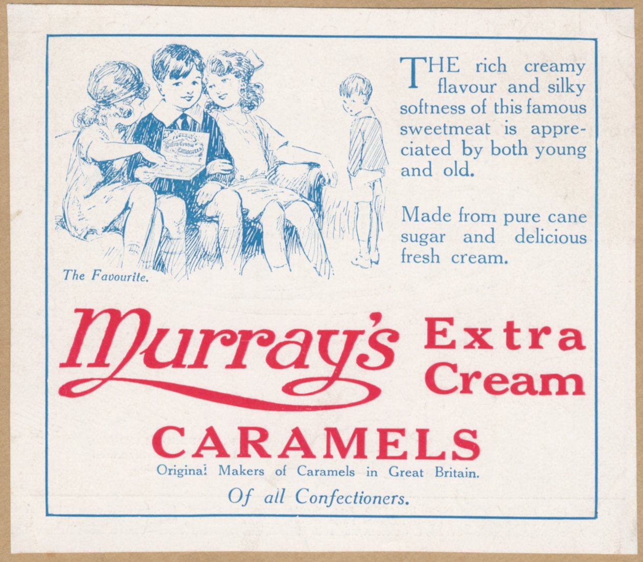 Karmelki Murraya, ok. 1920 autorstwa Wilfred Fryer