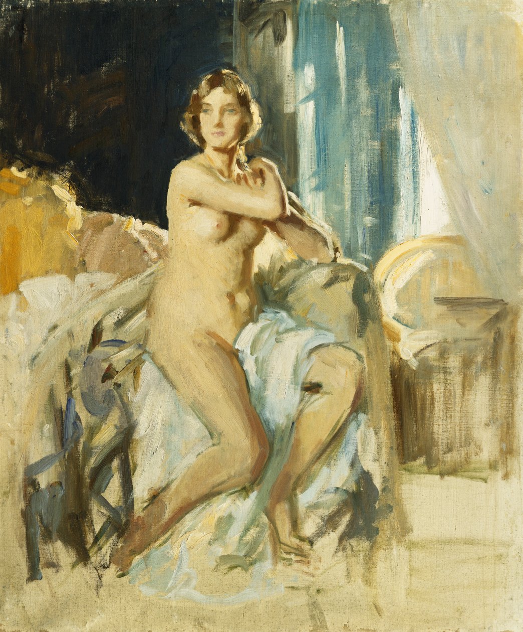 Studium do lustra autorstwa Wilfred Gabriel de Glehn