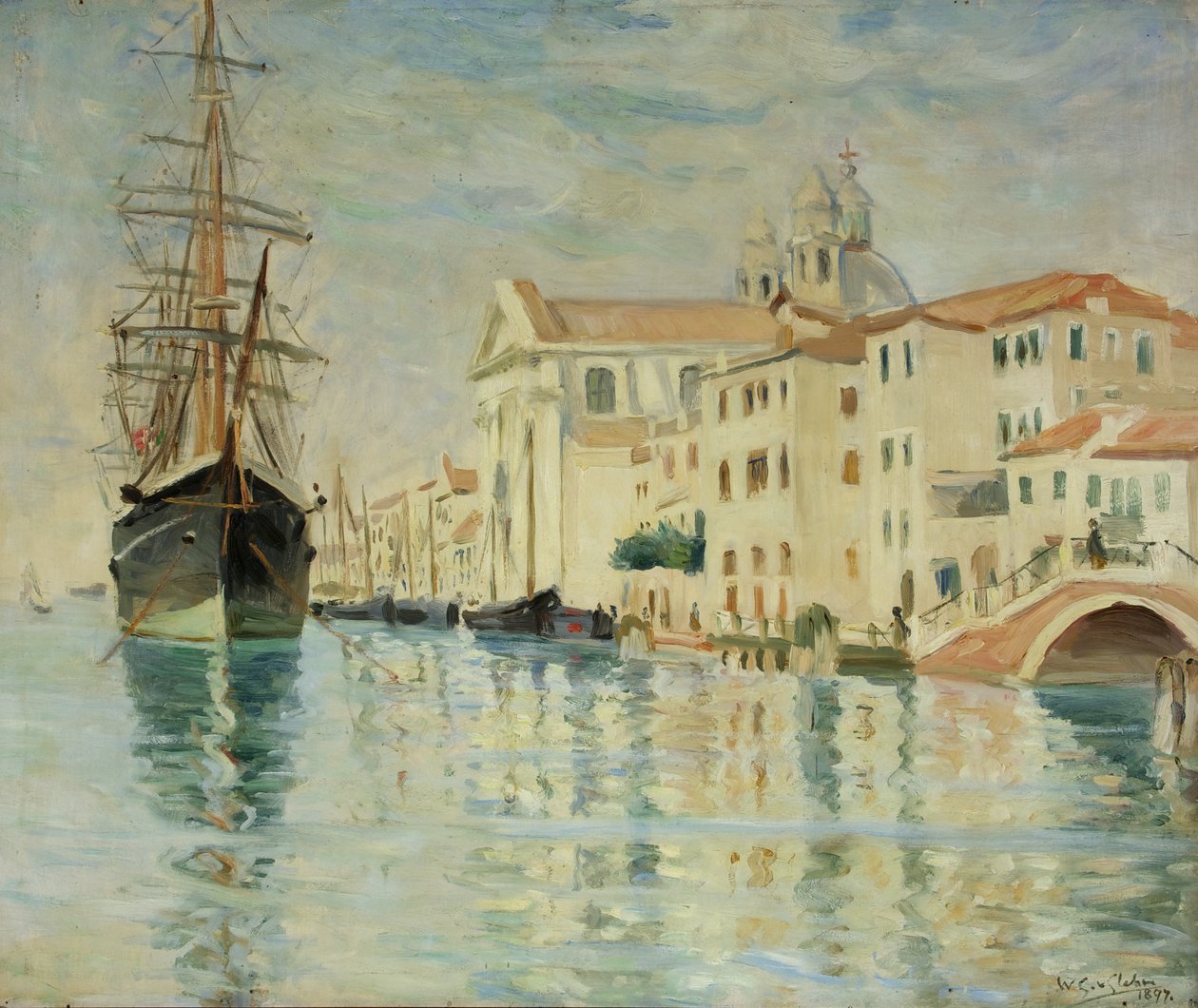 Canal Grande, Wenecja autorstwa Wilfred Gabriel de Glehn