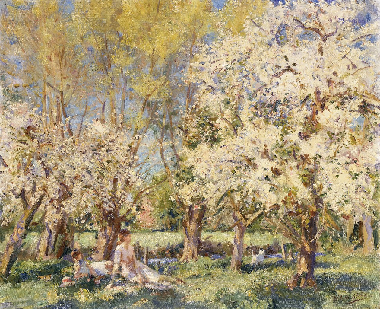 Wesoły miesiąc maj autorstwa Wilfred Gabriel de Glehn