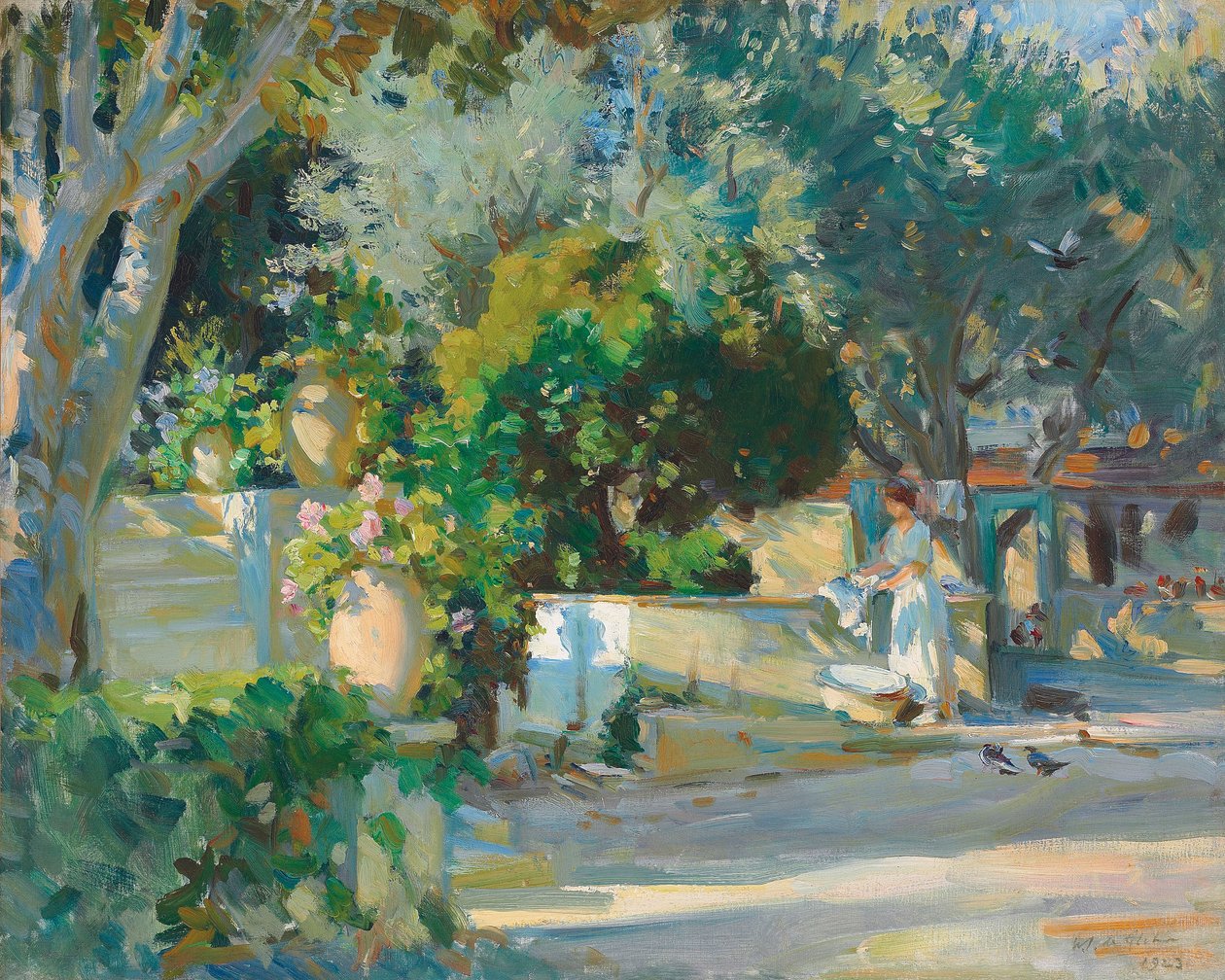 Dzień prania autorstwa Wilfred Gabriel de Glehn