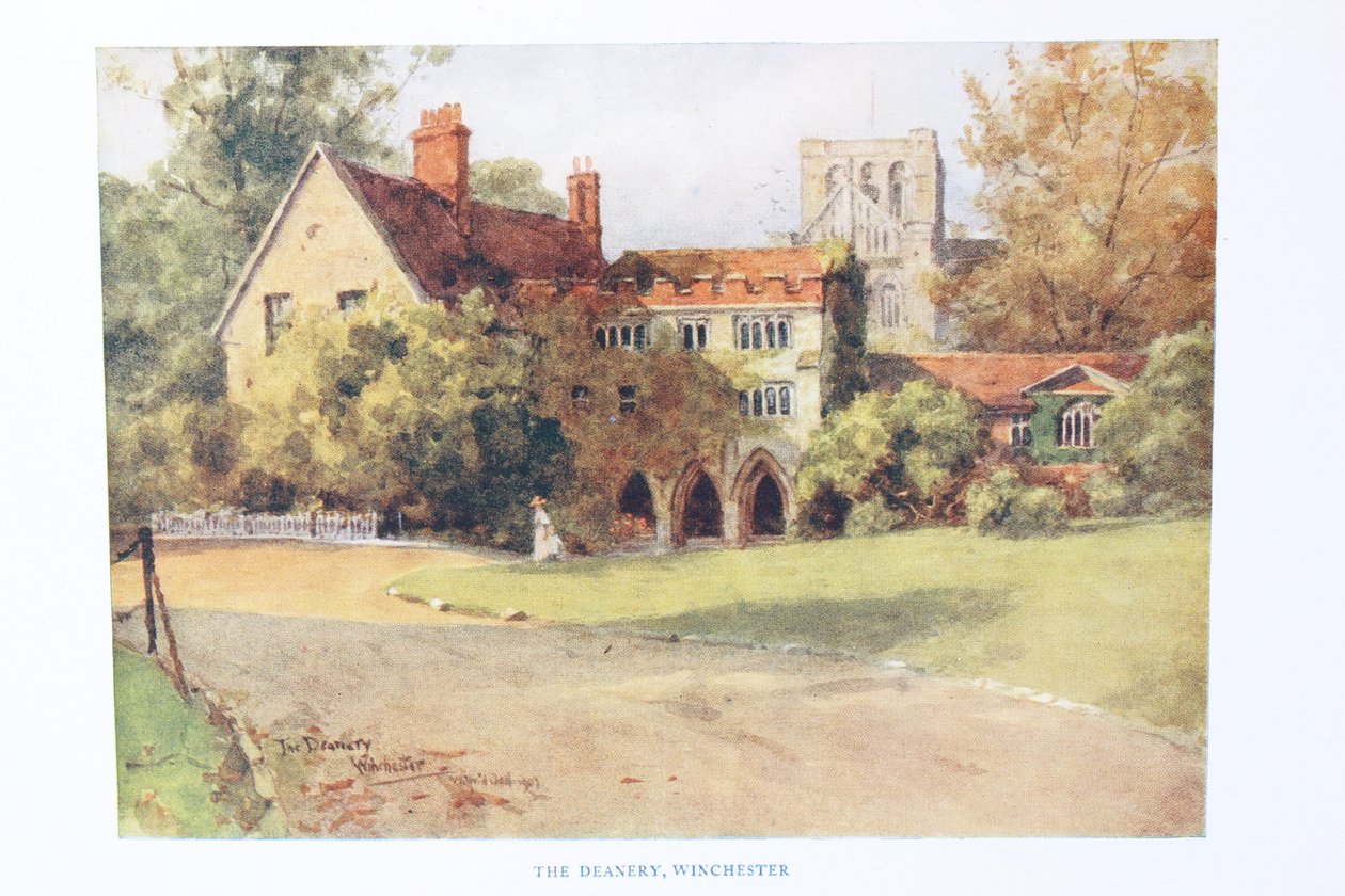 Dekanat, Winchester autorstwa Wilfrid Williams Ball