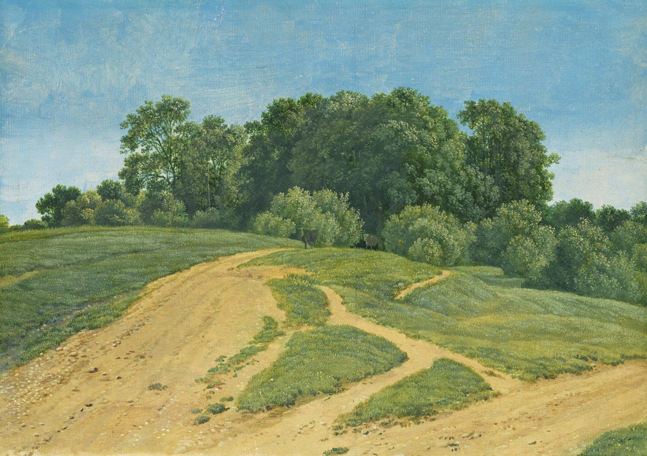 Ścieżka przez pola, ok. 1821 r. autorstwa Wilhelm Alexander Kobell