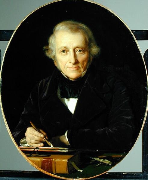 Portret artysty Leo Lehmanna (1782-1859), 1851 autorstwa Wilhelm Auguste Rudolf Lehmann