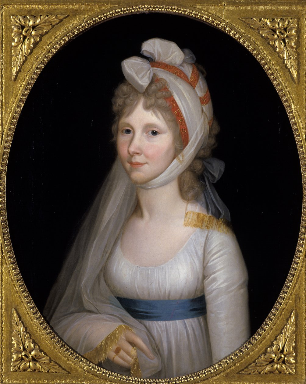 Auguste, dziedziczna księżna Hessen-Kassel, ok. 1800 autorstwa Wilhelm Baettner