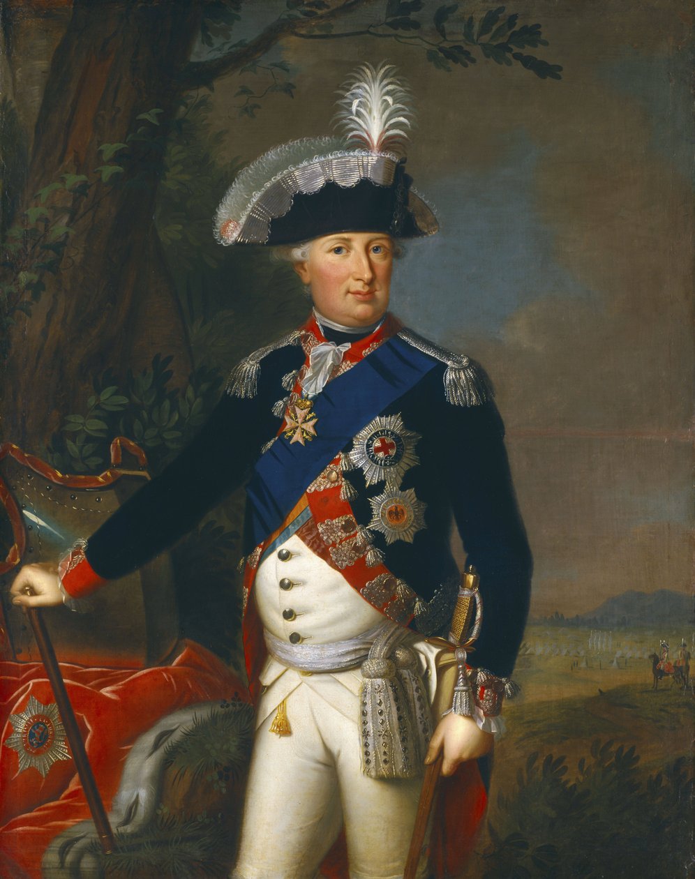 Wilhelm I, elektor Hesji autorstwa Wilhelm Böttner