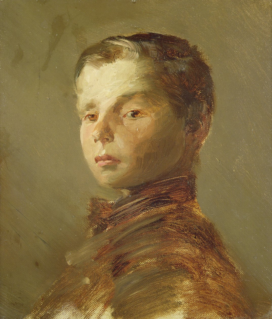 Obraz chłopca, 1875 autorstwa Wilhelm Busch