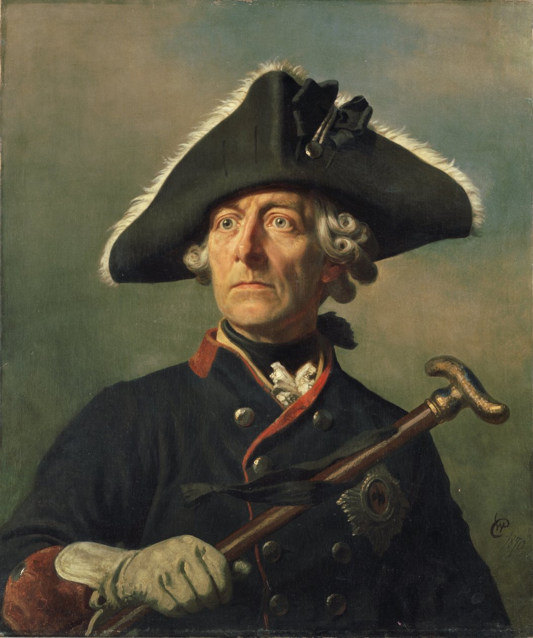 Fryderyk Wielki autorstwa Wilhelm Camphausen