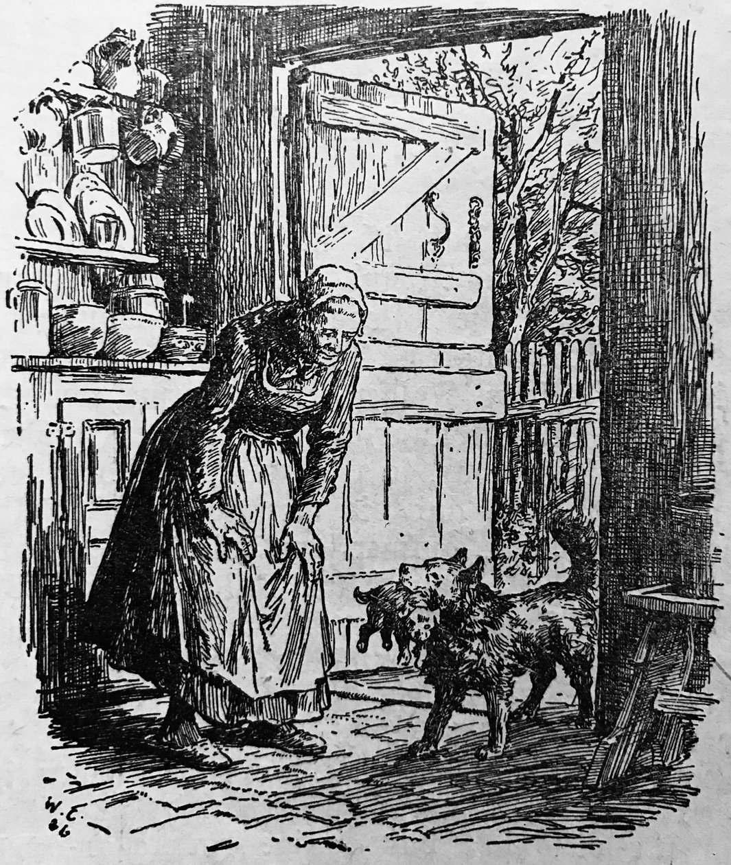 Rysunek Wilhelma Klaudiusza autorstwa Wilhelm Claudius