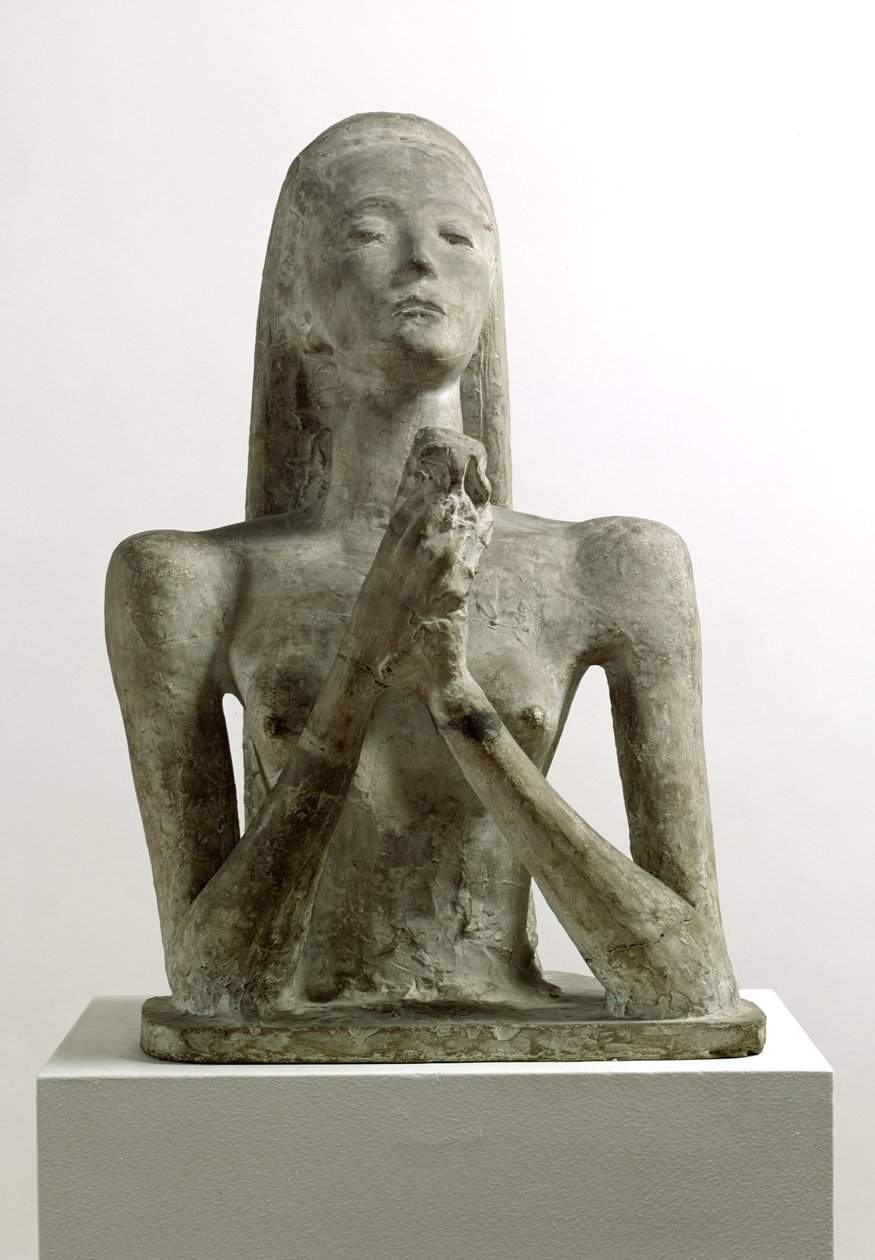 Modlitwa, 1918 autorstwa Wilhelm Lehmbruck