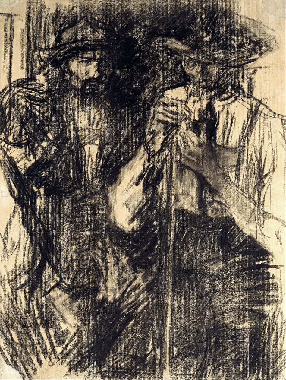 Łowcy autorstwa Wilhelm Maria Hubertus Leibl