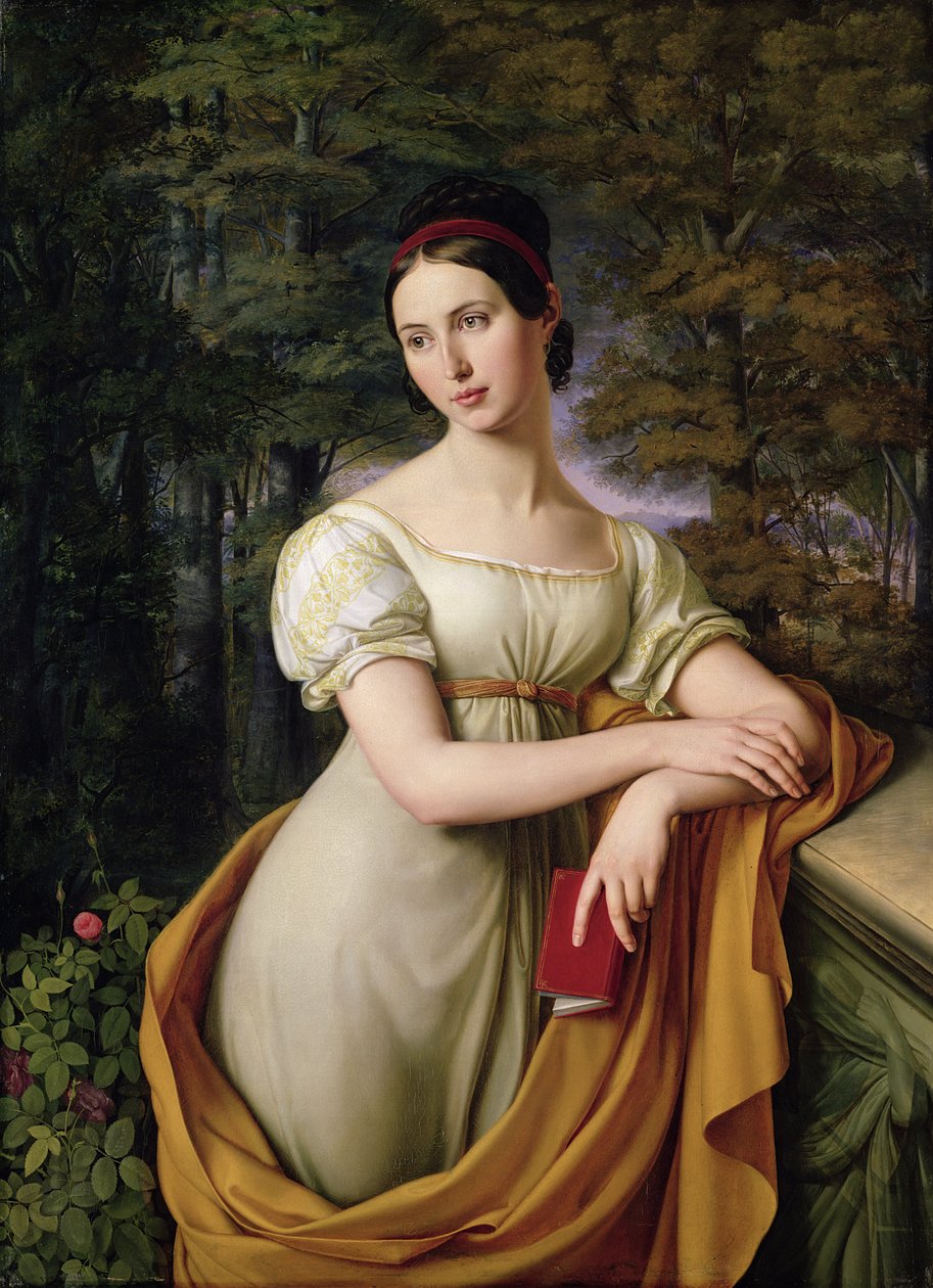 Agnieszka Rauch (1804-81), 1825 autorstwa Friedrich Wilhelm von Schadow