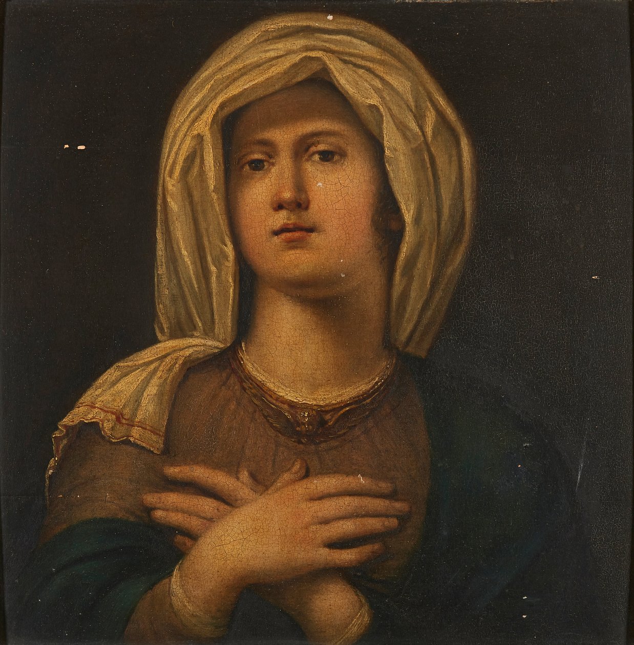 Portret Sybilli (olej na panelu) autorstwa Wilhelm (attr.to) Schadow