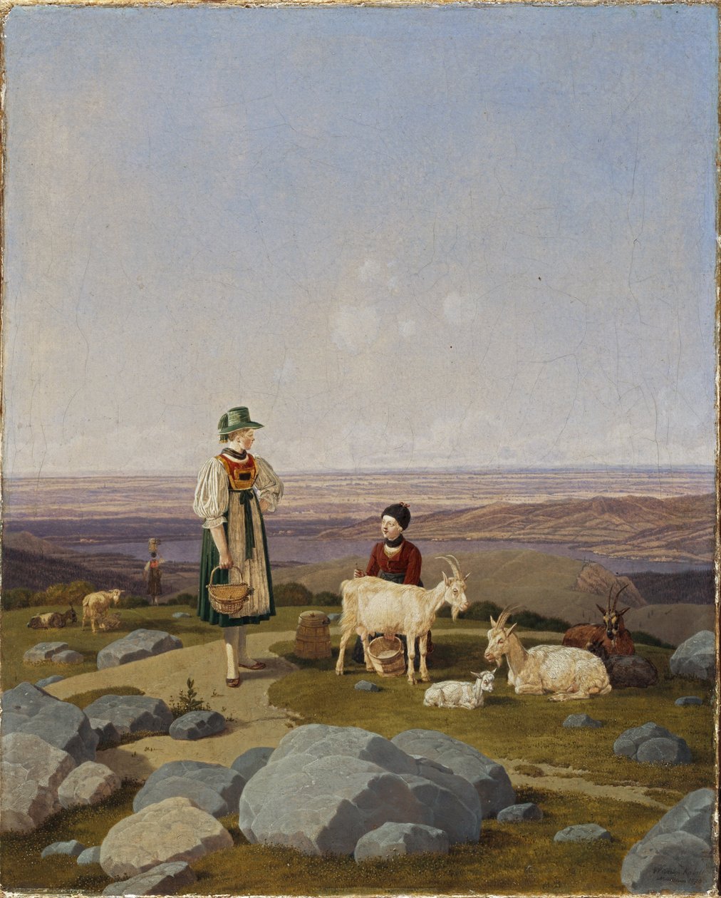 Na Geisalm autorstwa Wilhelm Alexander Kobell