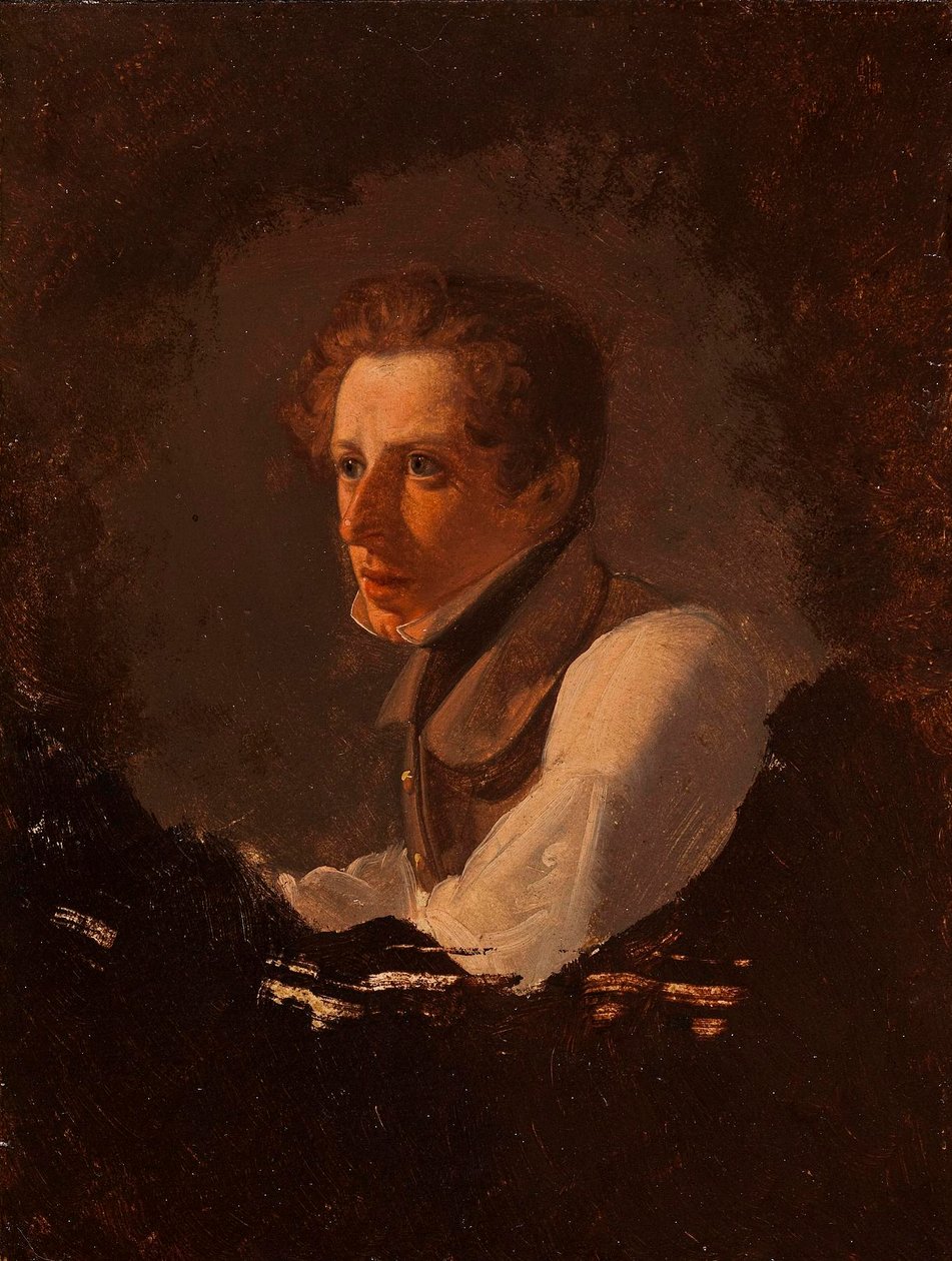 Portret Heinricha Marra autorstwa Wilhelm Bendz