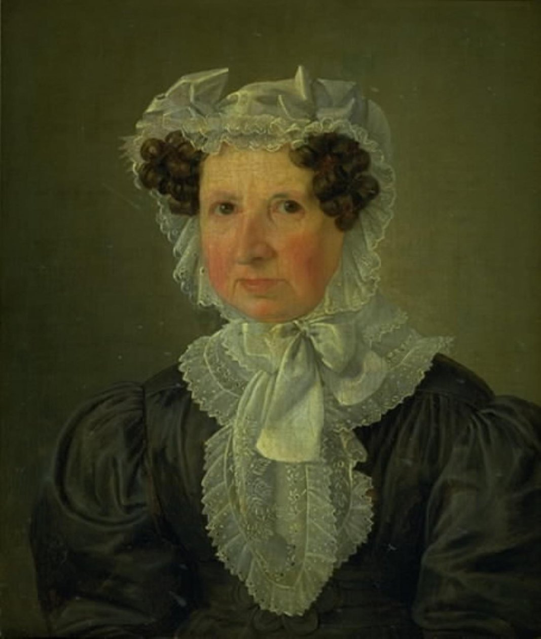 Portret dziewczyny Nissen autorstwa Wilhelm Bendz